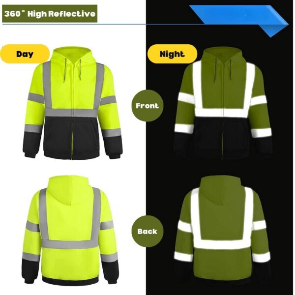 buy construction safety hoodie hi vis online