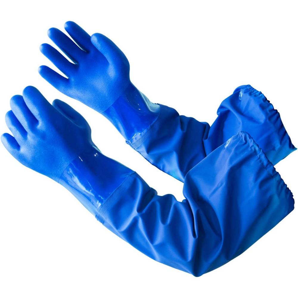 buy pvc coated chemical resistant gloves online